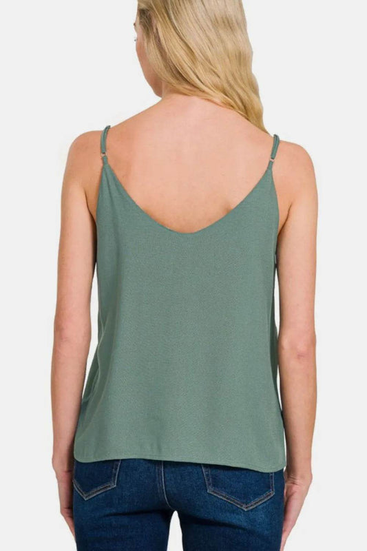 Zenana Two Layered Spaghetti Strap Cami Trendsi c64e8b27-c072-4d01-a29c-165559b2ba3f-Max