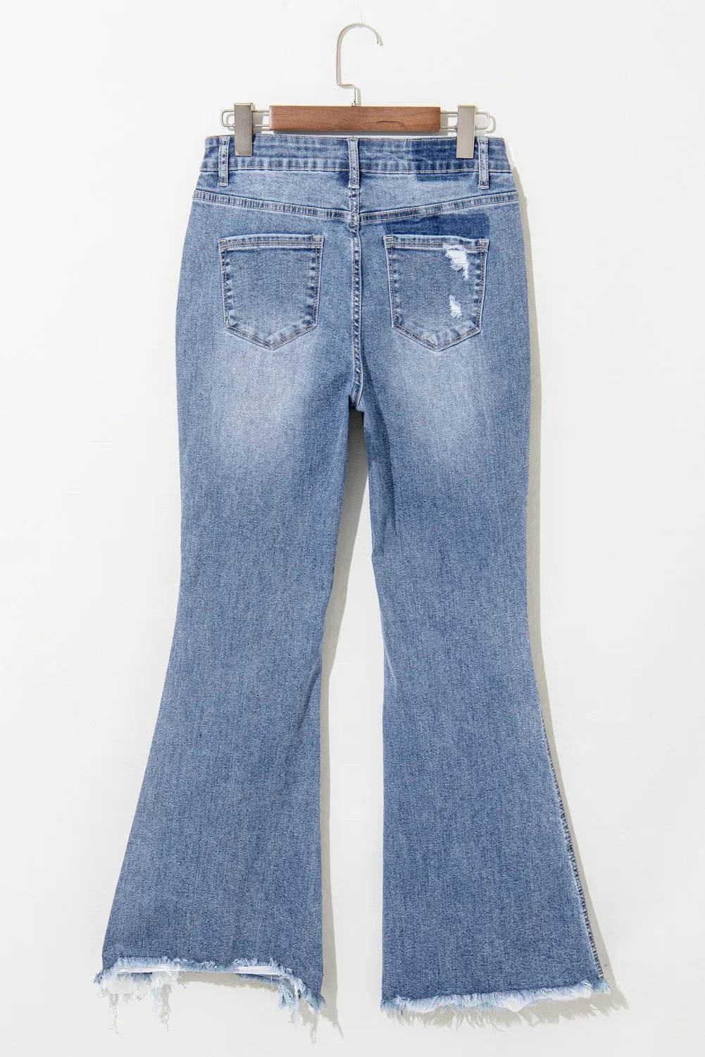 Distressed Raw Hem Bootcut Jeans Trendsi c703cd33-ad65-4d3a-9f61-6298f50f76cc-Max