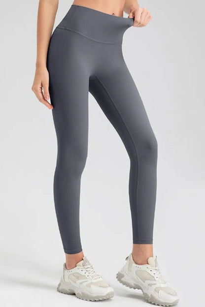 Wide Waistband Sport Leggings Trendsi c72ea527528b419fa8355d0b1c349631-Max