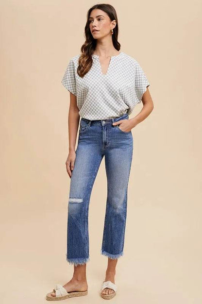 Annie Wear Distressed Raw Hem Straight Leg Cropped Jeans Trendsi c85bcc73-a8e1-41ba-9c2c-a6405ac497e0-Max