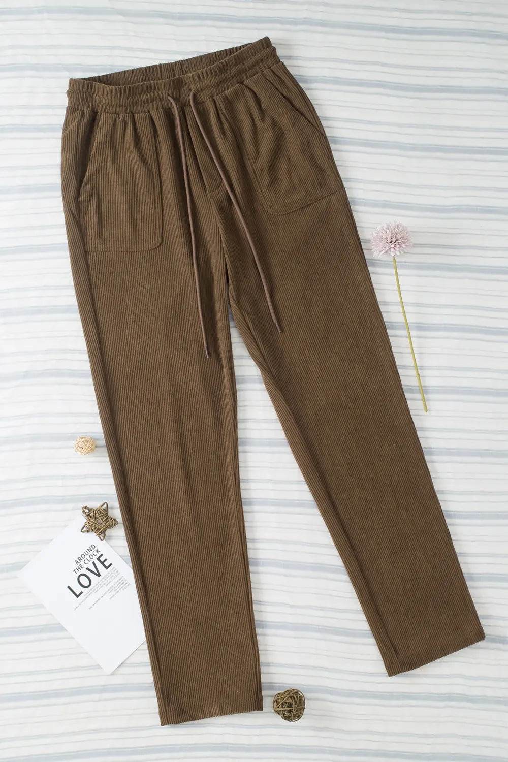 Drawstring Straight Pants with Pockets Trendsi c88ba770-2e88-4ec2-8af8-9662e658ad37-Max
