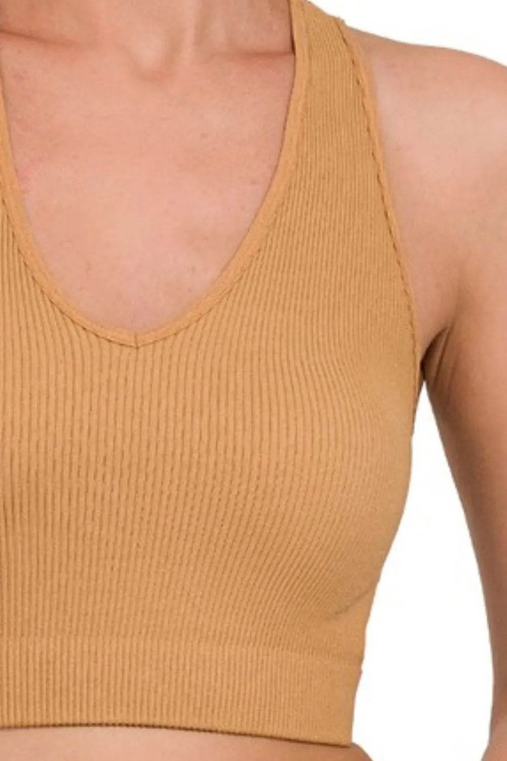 Zenana Seamless Ribbed Cropped Racerback Tank Top Trendsi c8faa508-2123-487c-ae66-75c569e3d5d9-Max-Origin