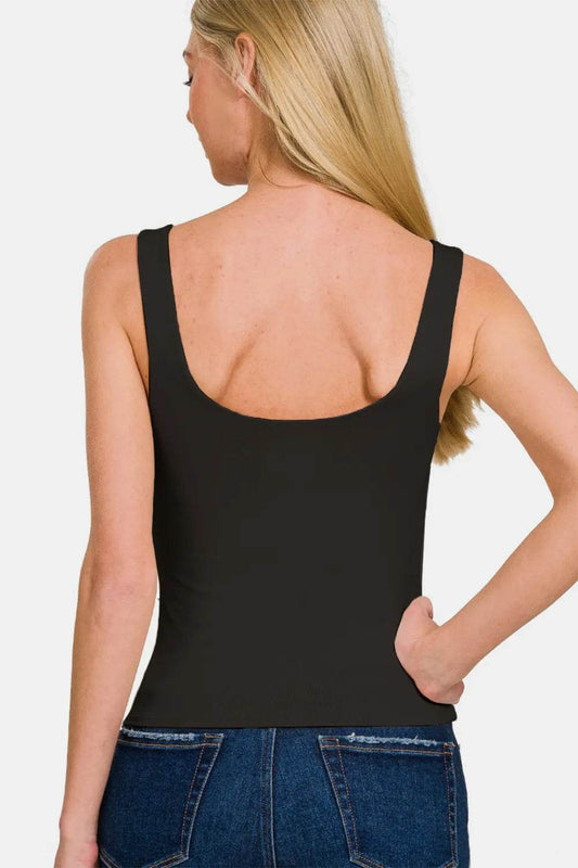 Zenana Double Layer Round Neck Tank Trendsi c8ff525c-b911-4907-9ab6-5c2a22cbc192-Max