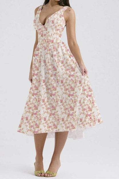 Floral V-Neck Sleeveless Midi Dress with Pockets Floral Trendsi c945fbc3-033e-4495-8774-9fd1df85d1c6-Max-Origin