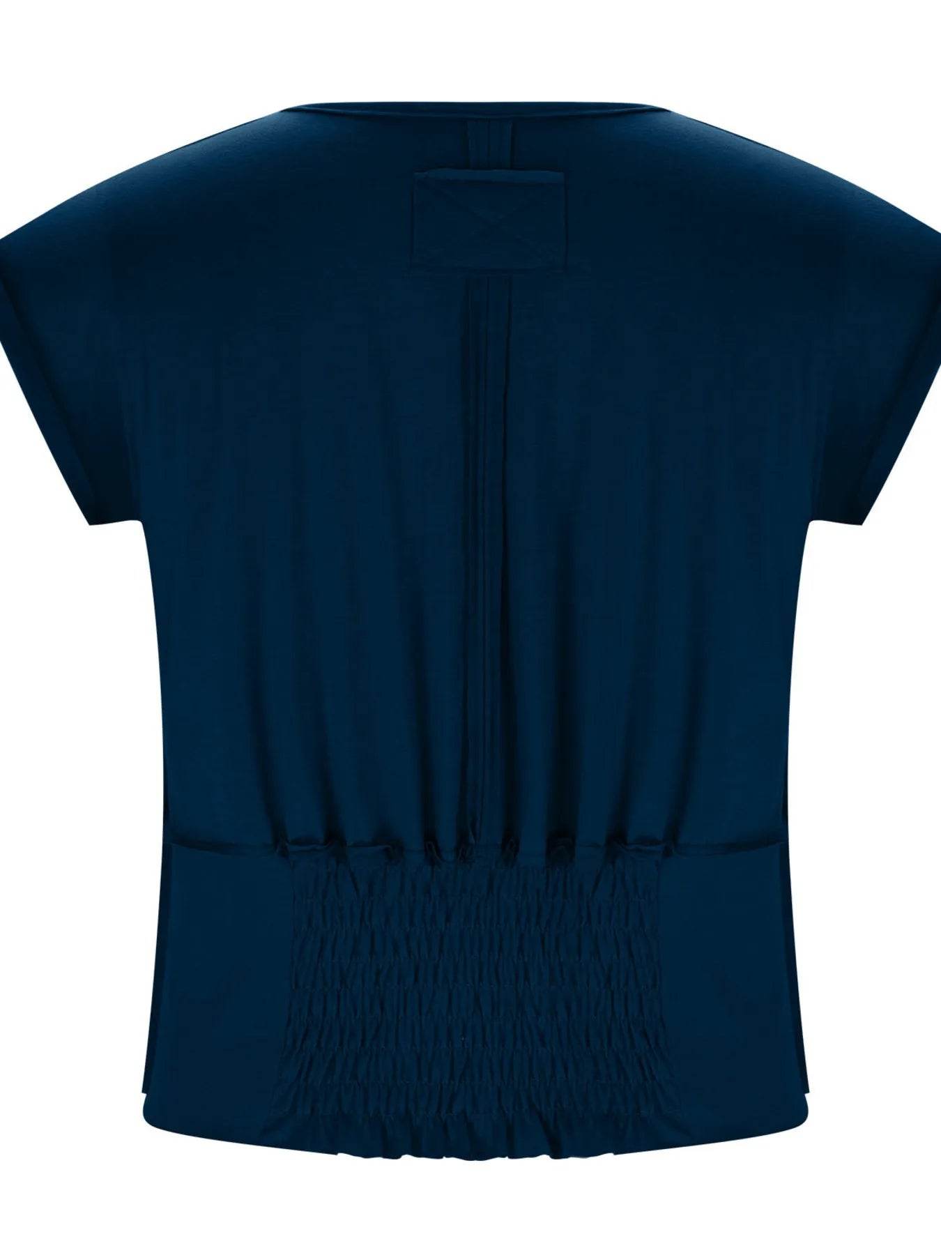 Deep V-Neck Cropped T-Shirt Trendsi c95effea832043d7b32a7a0aeba7f914-Max-Origin