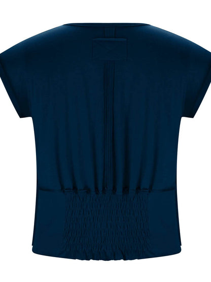 Deep V-Neck Cropped T-Shirt Trendsi c95effea832043d7b32a7a0aeba7f914-Max-Origin