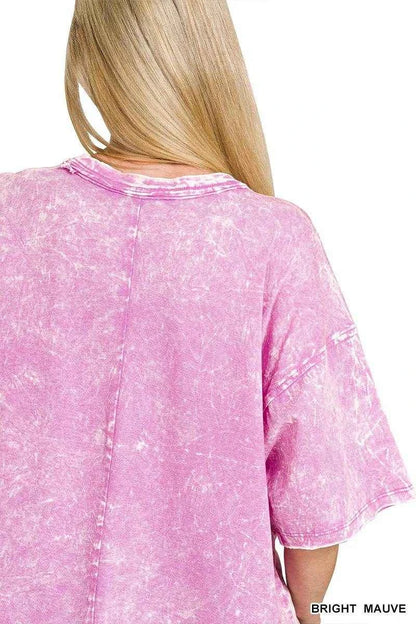 Zenana Acid Crinkle-Washed Oversized T-Shirt Trendsi ca20abdaaedd4617ba032732dae064ee-Max-Origin