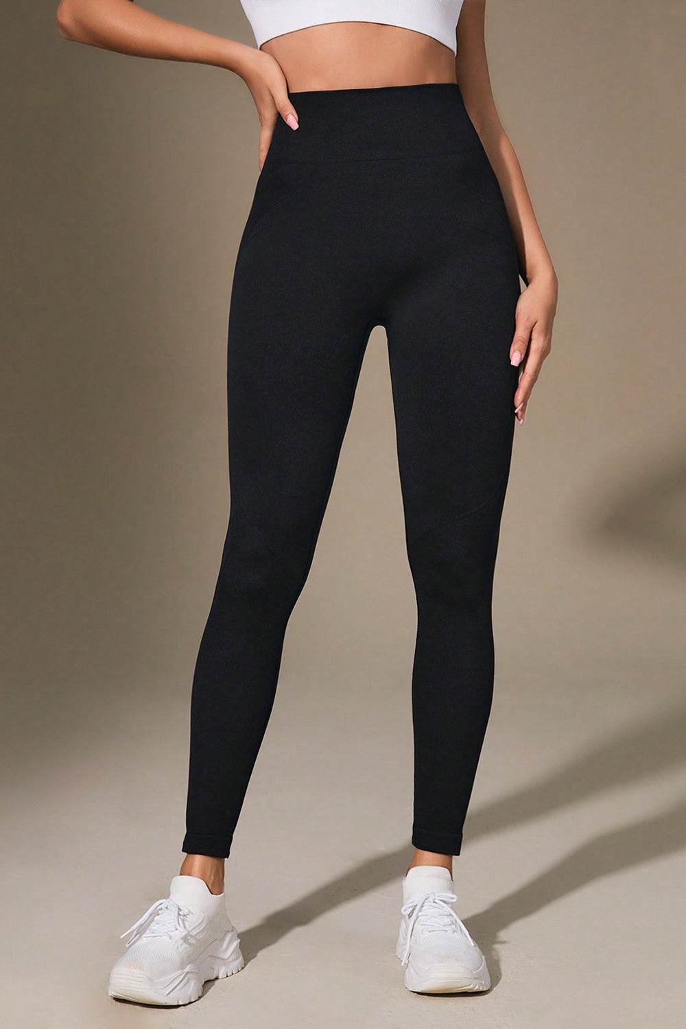 Wide Waistband Sports Leggings Black Trendsi ca2d7f456ead49dbbfccbae3939756db-Max