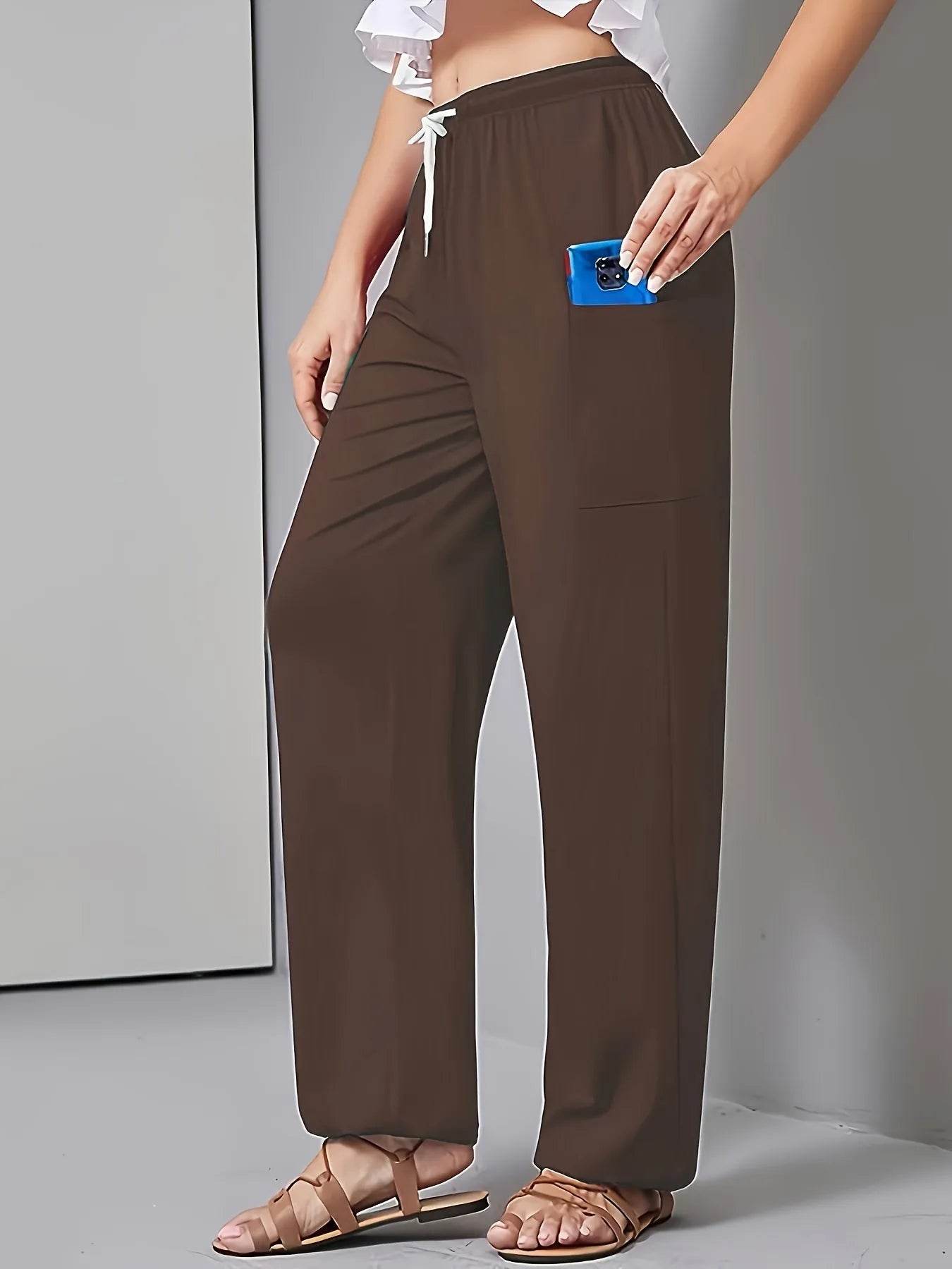 Drawstring Wide Leg Pants with Pockets Trendsi ca83b6e90ebb480b97594b1d904fd107-Max-Origin