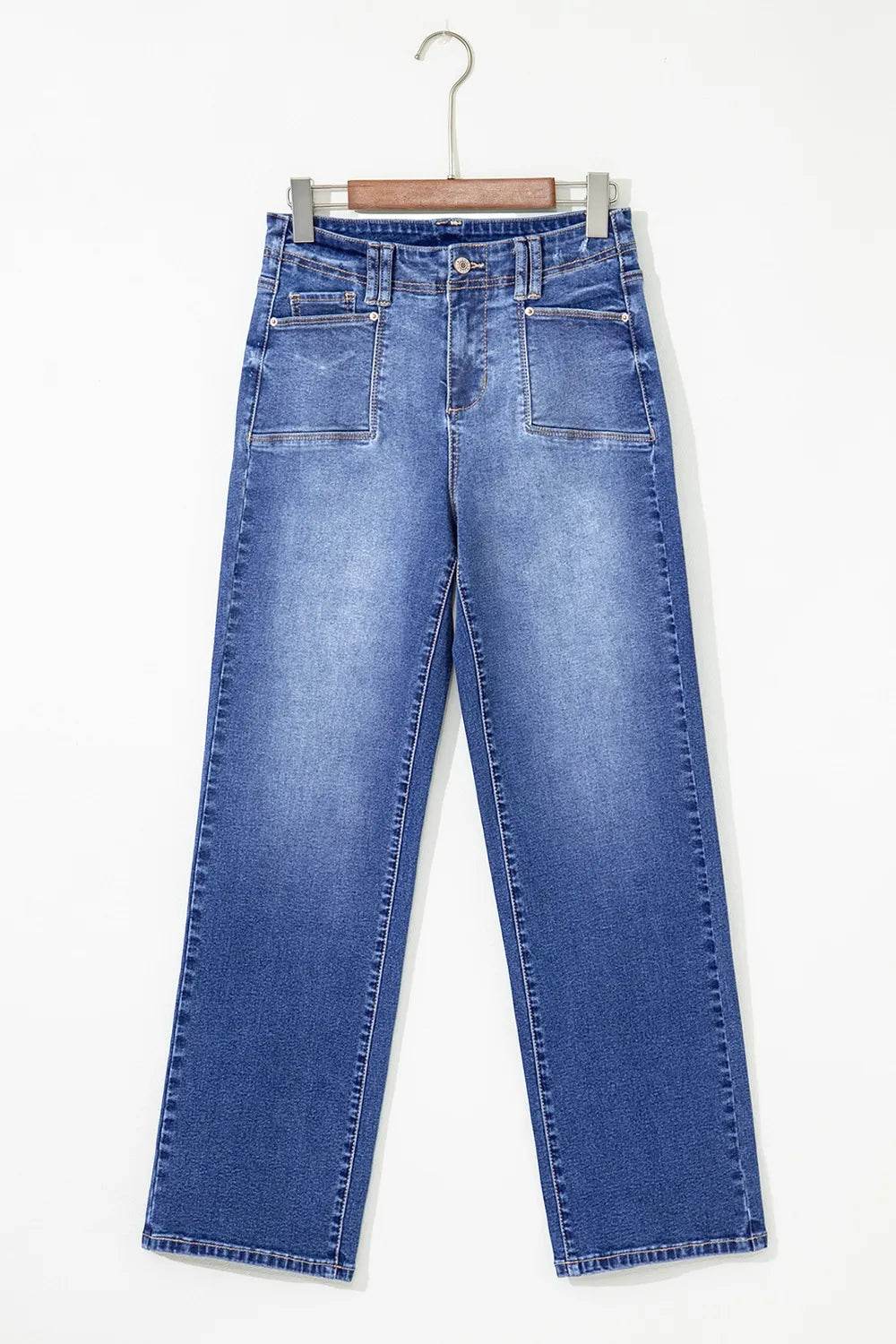 High-Waisted Wide-Leg Vintage Wash Jeans Trendsi cab37f21-db00-4632-8cfc-912f5f48ab0e-Max-Origin