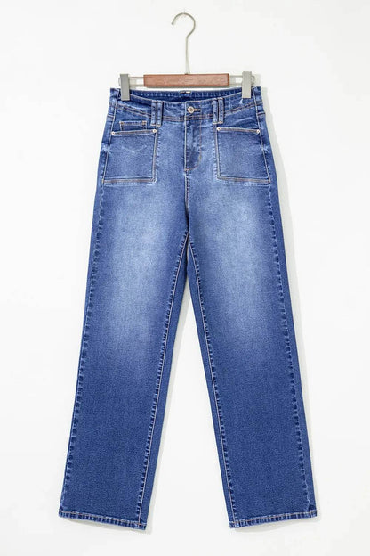 High-Waisted Wide-Leg Vintage Wash Jeans Trendsi cab37f21-db00-4632-8cfc-912f5f48ab0e-Max-Origin