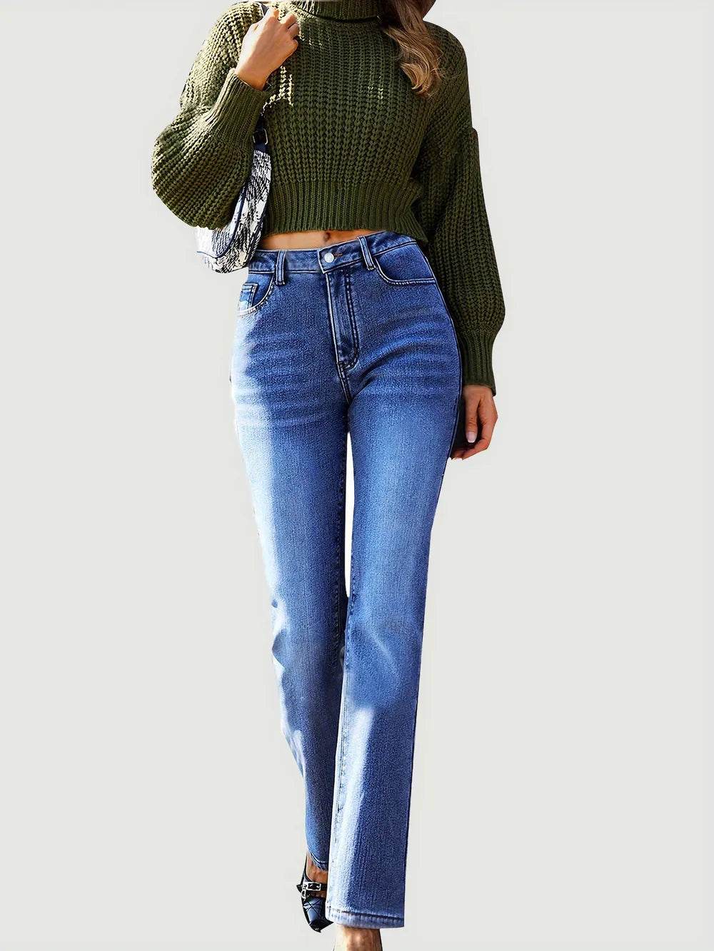 Straight Leg Jeans with Pockets Trendsi caeef32a-6f06-4cfa-875f-aaf9dce40bca-Max