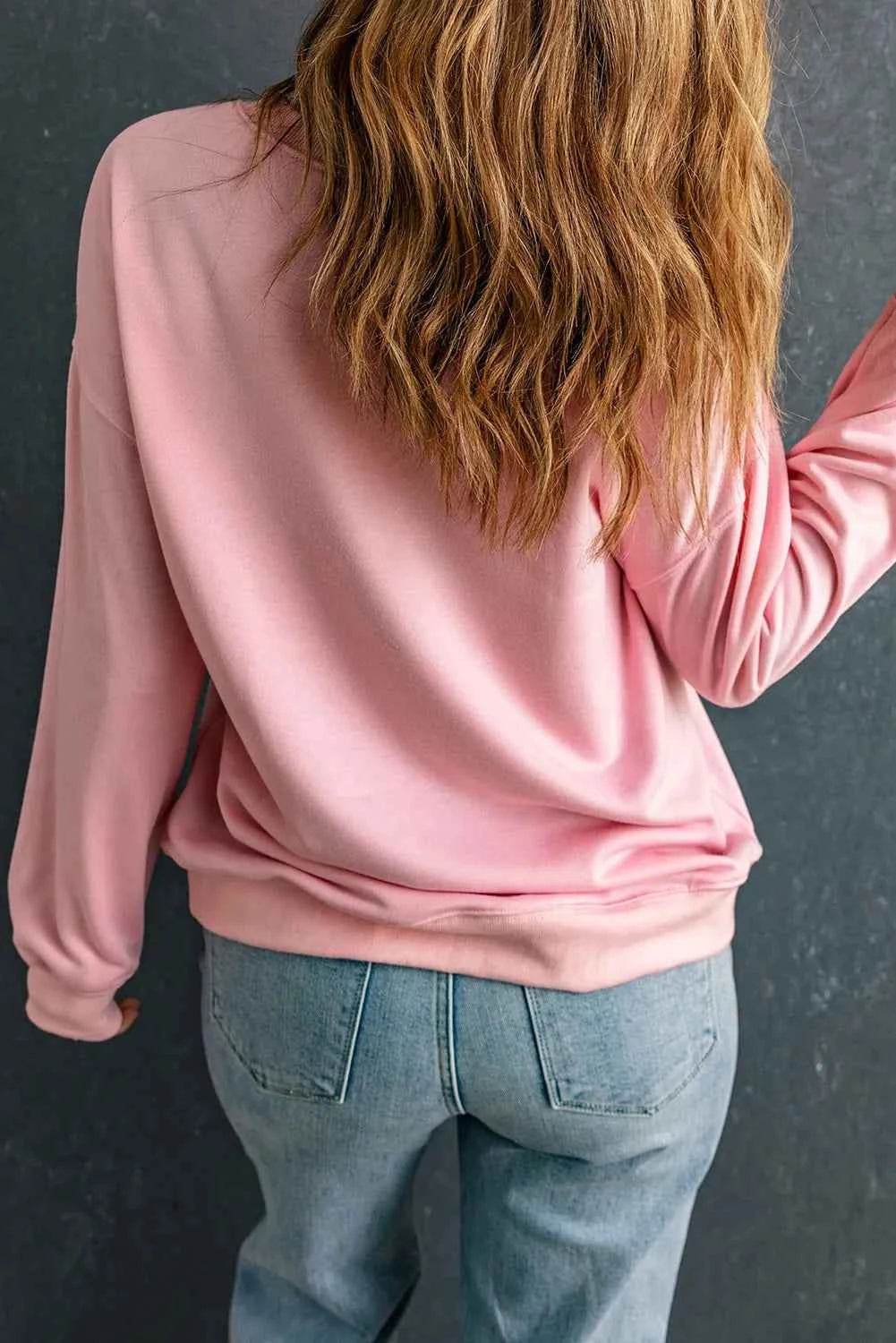 Ghost & Bow Round Neck Long Sleeve Sweatshirt Trendsi cb9eff7b-b779-442f-9e5d-ddb0600ed9fc-Max