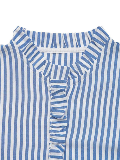 Striped Half Sleeve Mini Shirt Dress Trendsi cbdadc37-280a-4a72-a11b-37ed228a1aff-Max-Origin
