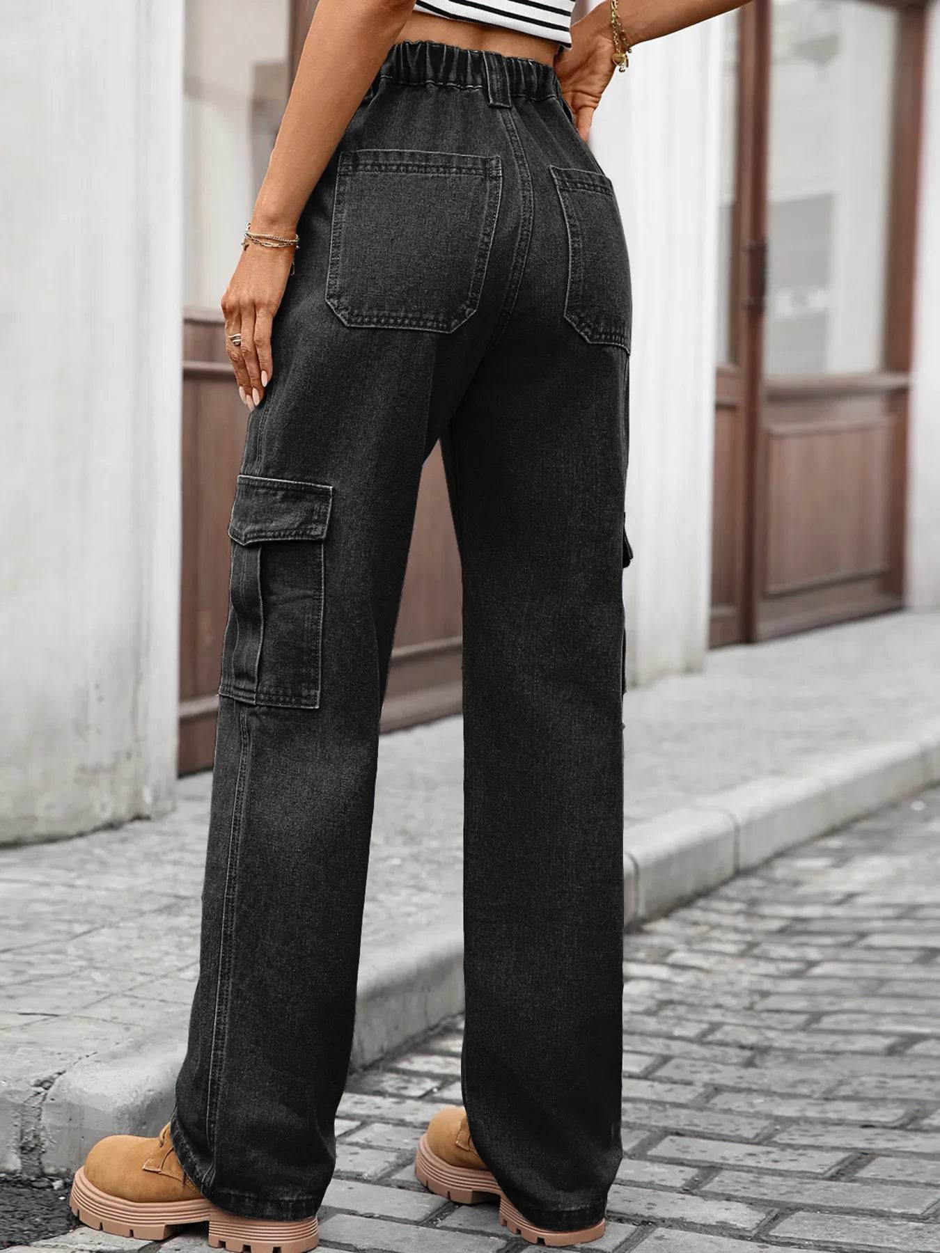 High-Waisted Cargo Jeans Trendsi cbeda98c05d74b9688dc819abfdff20a-Max-Origin