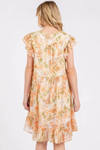 Mittoshop Floral Chiffon Ruffle Short Sleeve Mini Dress Trendsi cc5aba9abef949f0a8acb443f3da8845-Max-Origin