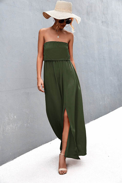 Strapless Split Maxi Dress Trendsi cc81d68616894f5a82cf2e5bcf669e07-Max