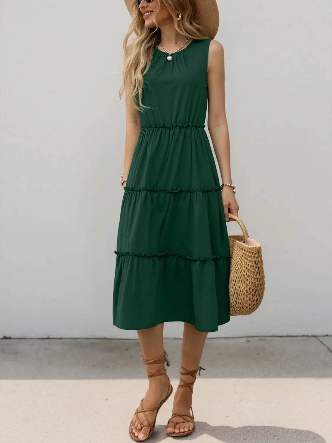 Frill Tiered Midi Dress Trendsi cca4cd72-af37-48a2-828e-8f9d6e68cded-Max-Origin