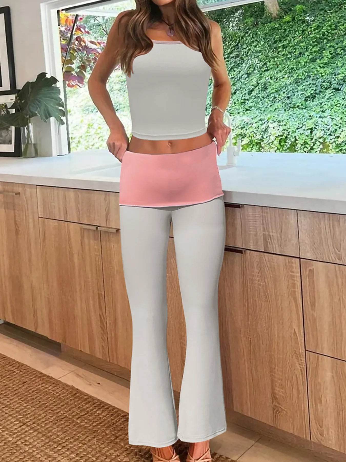Contrast Trim Tank and Pants Active Set Gray Trendsi cd0b3afd4912425ba0e4a96e013e517b-Max-Origin