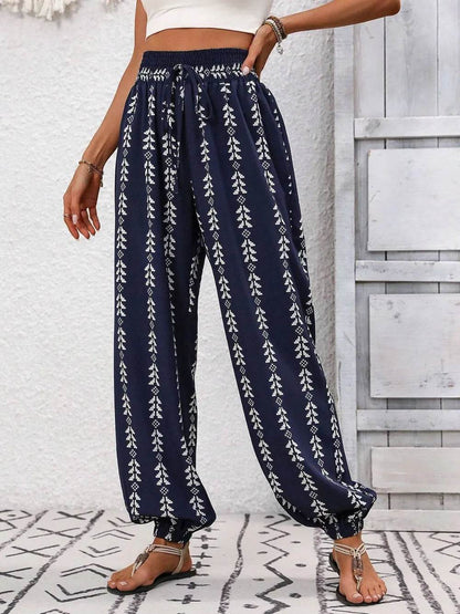 Tied Printed High Waist Pants Trendsi cd1196cf-9f55-485e-8f4f-d8deabaaff61-Max