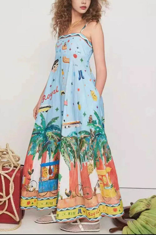 Printed Square Neck Maxi Cami Dress with Pockets Trendsi cd36a59d-0892-47bf-b9a5-a9920c109d79-Max-Origin