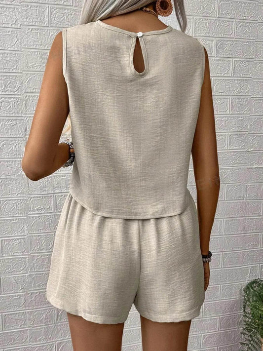 Round Neck Tank and Shorts Set Trendsi cd41b16a514a45bc84d45416c8622641-Max-Origin