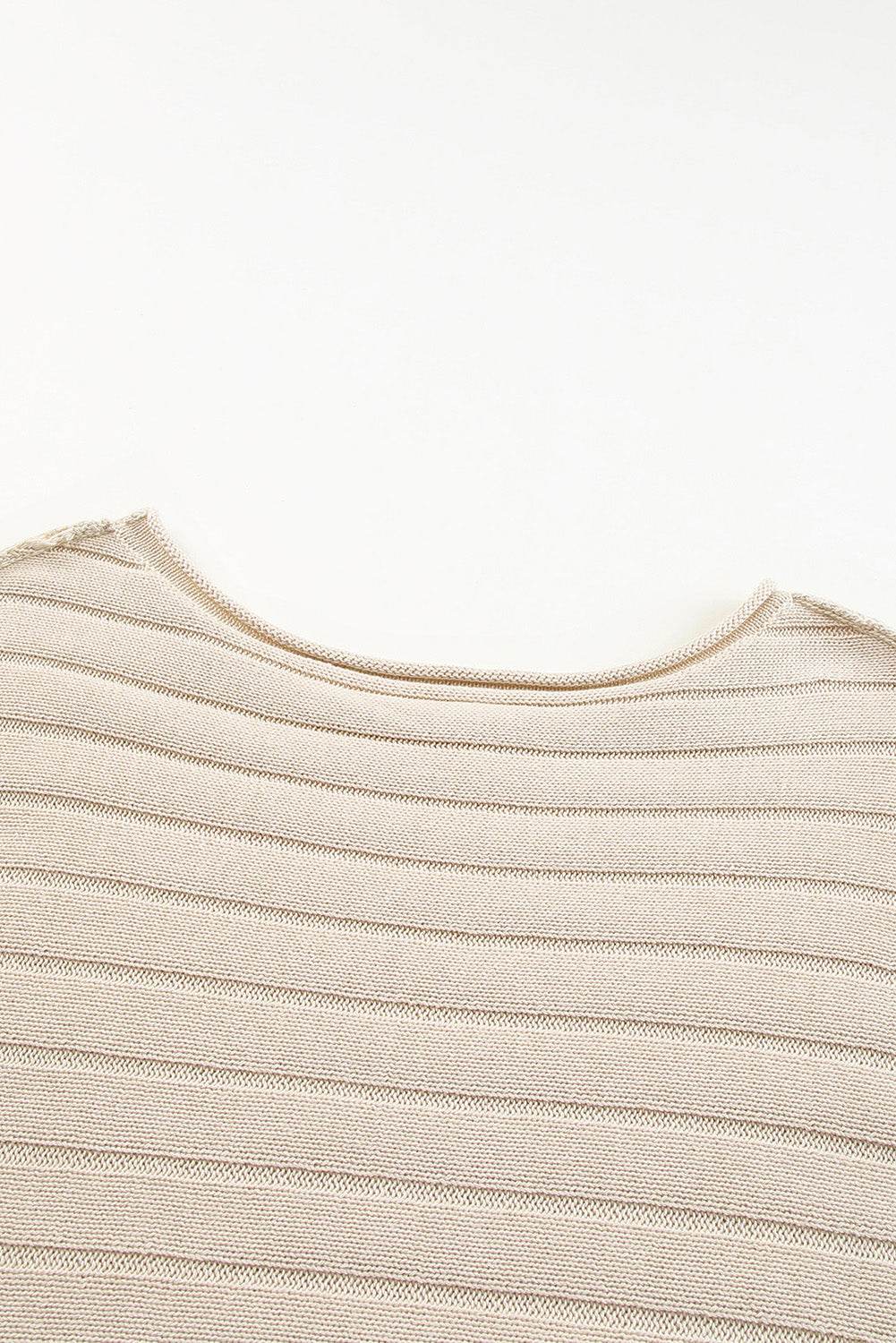 Round Neck Exposed Seams Pullover Top Trendsi cd43a7a3ff114e73b4355d8ad654724f-Max