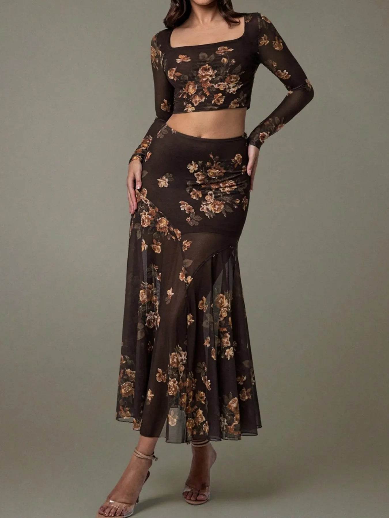 Floral Square Neck Top and Skirt Set Trendsi cd56696a-b38f-4e24-b447-5500aac90d65-Max-Origin