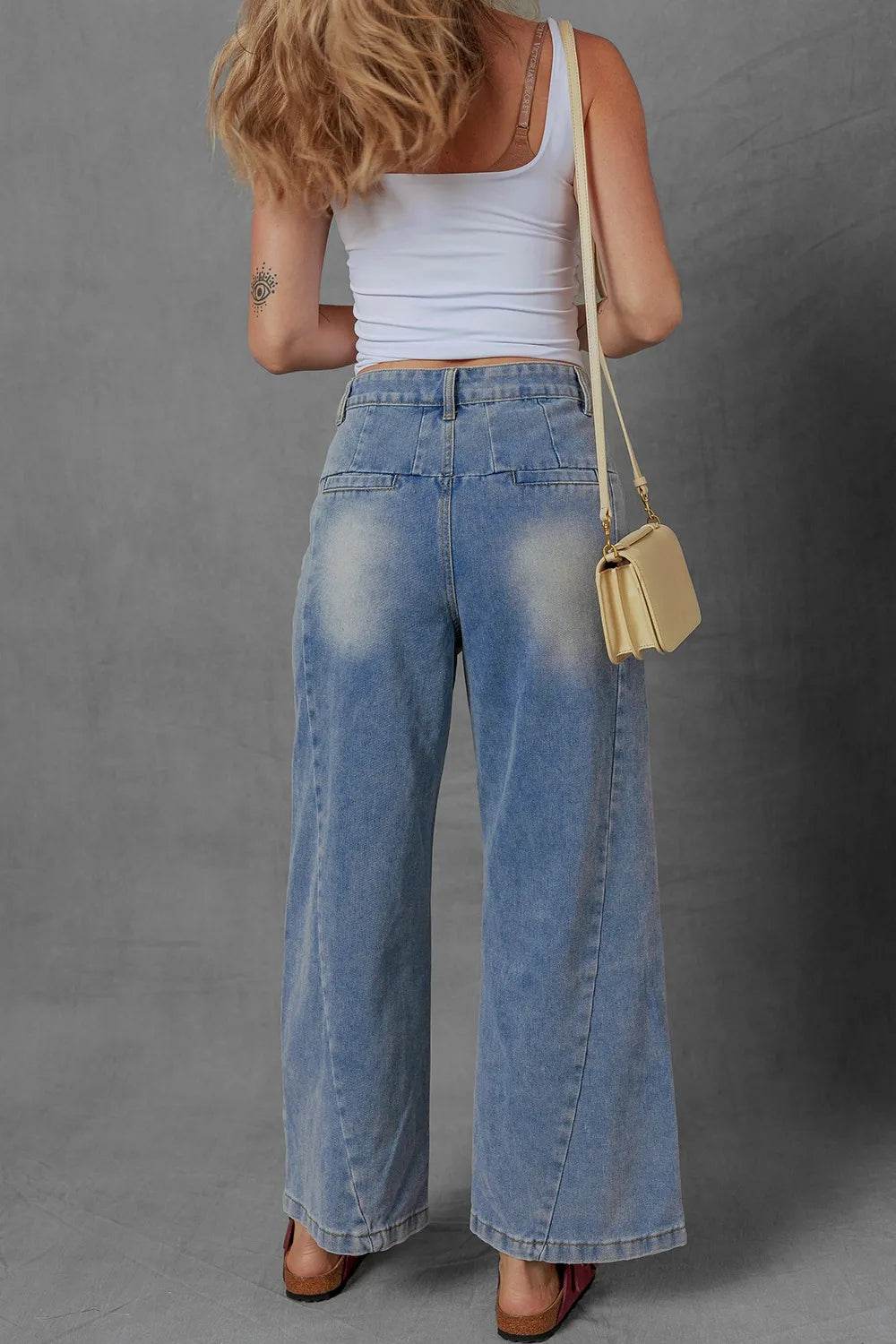 High-Waist Wide Leg Pleated Denim Jeans Trendsi cd70ed98-fcd6-4d64-8d21-257b2121ba41-Max-Origin