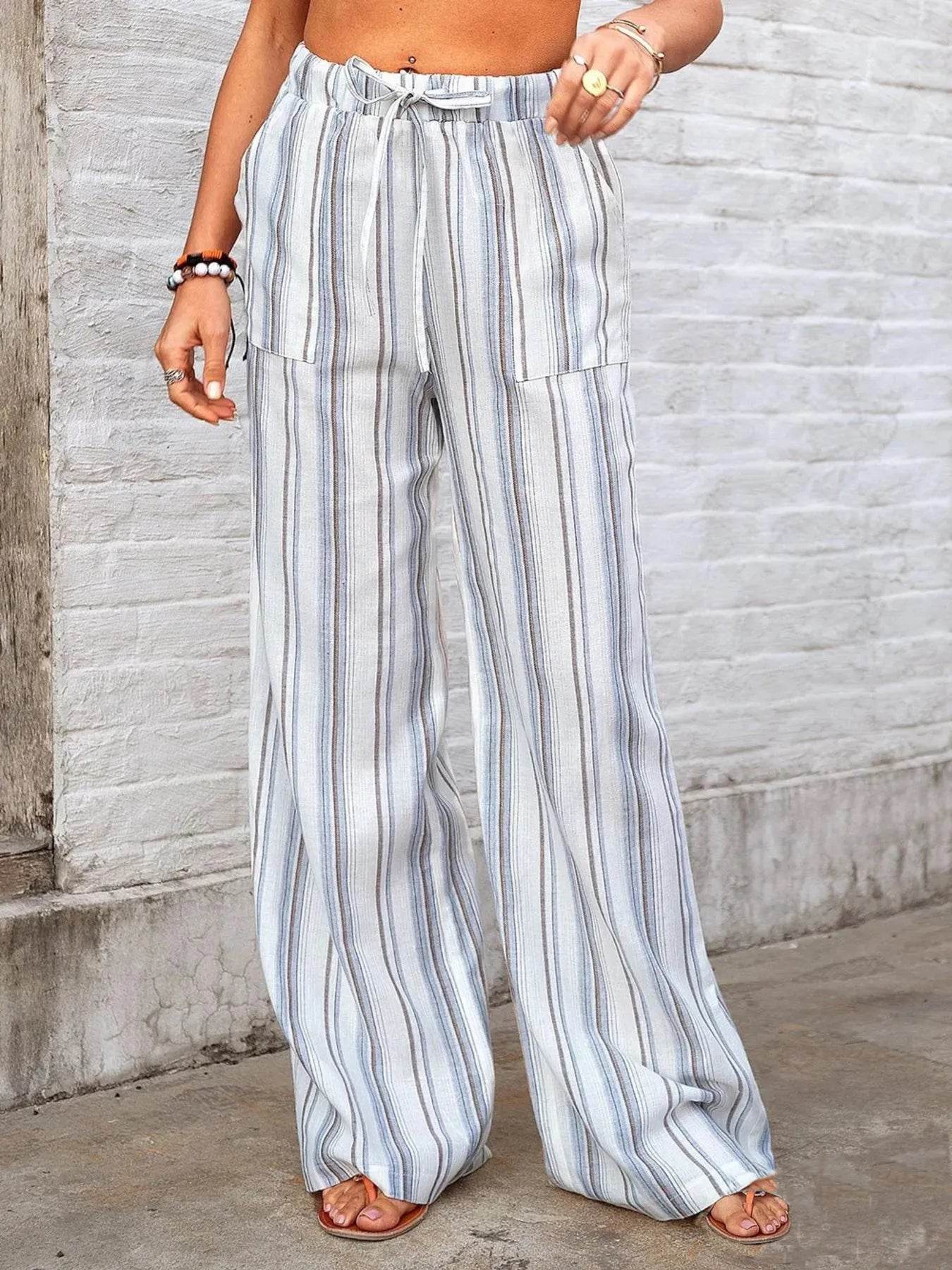 Full Size Striped Wide Leg Pants Plus Size Trendsi ce2c6be899844328a926c8262b52b1f1-Max-Origin