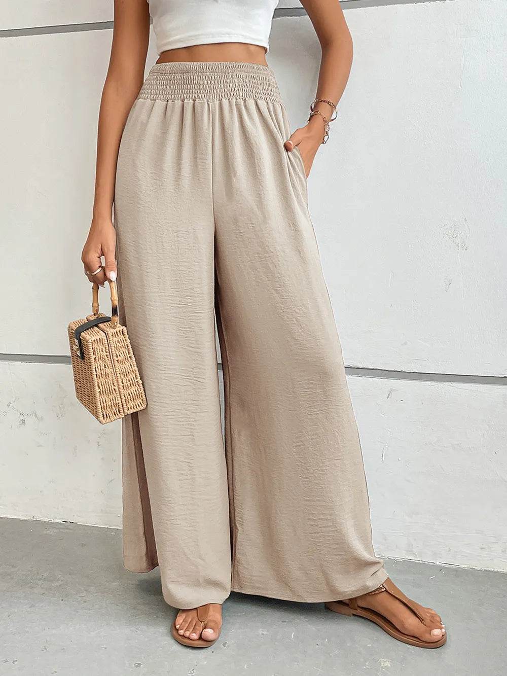 Perfee Wide Leg Pants with Pockets Trendsi ce854336-7dc5-4127-a1b8-25740fefd2fd-Max