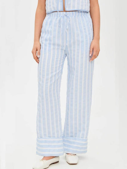 Tie Front Striped Vest and Pants Set Trendsi cf8b0bcc-b255-47f3-985c-d00cd0b506ab-Max-Origin