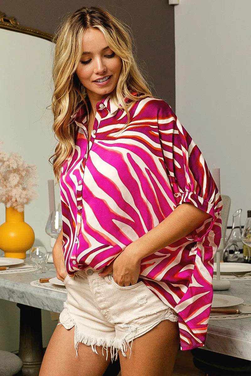 BiBi Zebra Dolman Silky Satin Shirt Top Trendsi d040f067f2a448758884c6d5367065a3-Max-Origin
