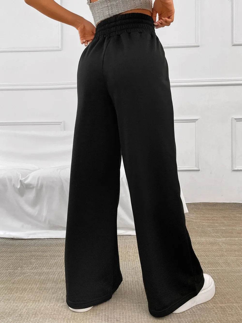 Honey Drawstring Elastic Waist Wide Leg Pants Trendsi d08479c1-4c83-4e35-9f1b-d6f3e8d1e048-Max