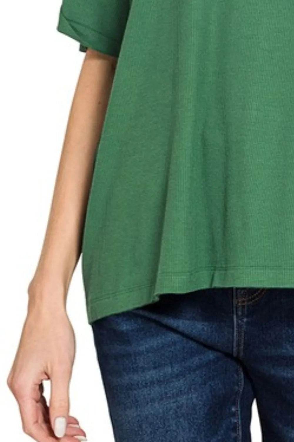 Zenana Oversized Ribbed Round Neck Short Sleeve Tee Trendsi d0a374ba-1dad-4c9e-8346-7ef7cb46ce67-Max-Origin