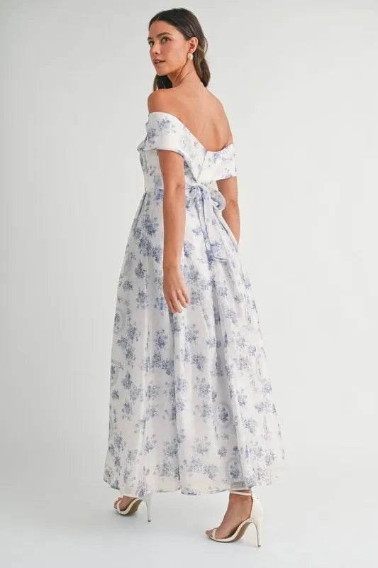 MABLE Floral Printed Off Shoulder Maxi Dress Trendsi d1522b58c9a840b2be90f3b3cffa6a77-Max-Origin