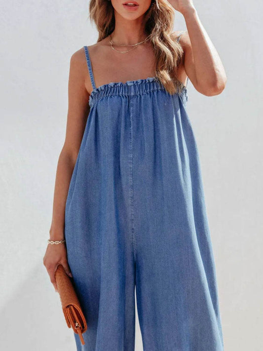 Spaghetti Strap Wide Leg Denim Jumpsuit Trendsi d157bd32-8eb6-4fe9-9705-32023f0e0298-Max-Origin