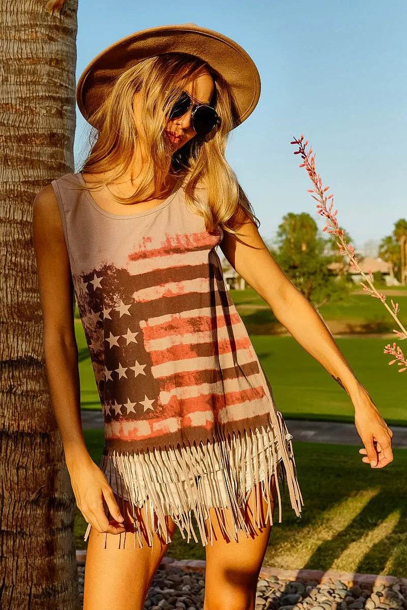 BiBi American Flag Print Knit Sleeveless Top Trendsi d1582b926ec04c7cb5a9a394fc0a7a4c-Max-Origin