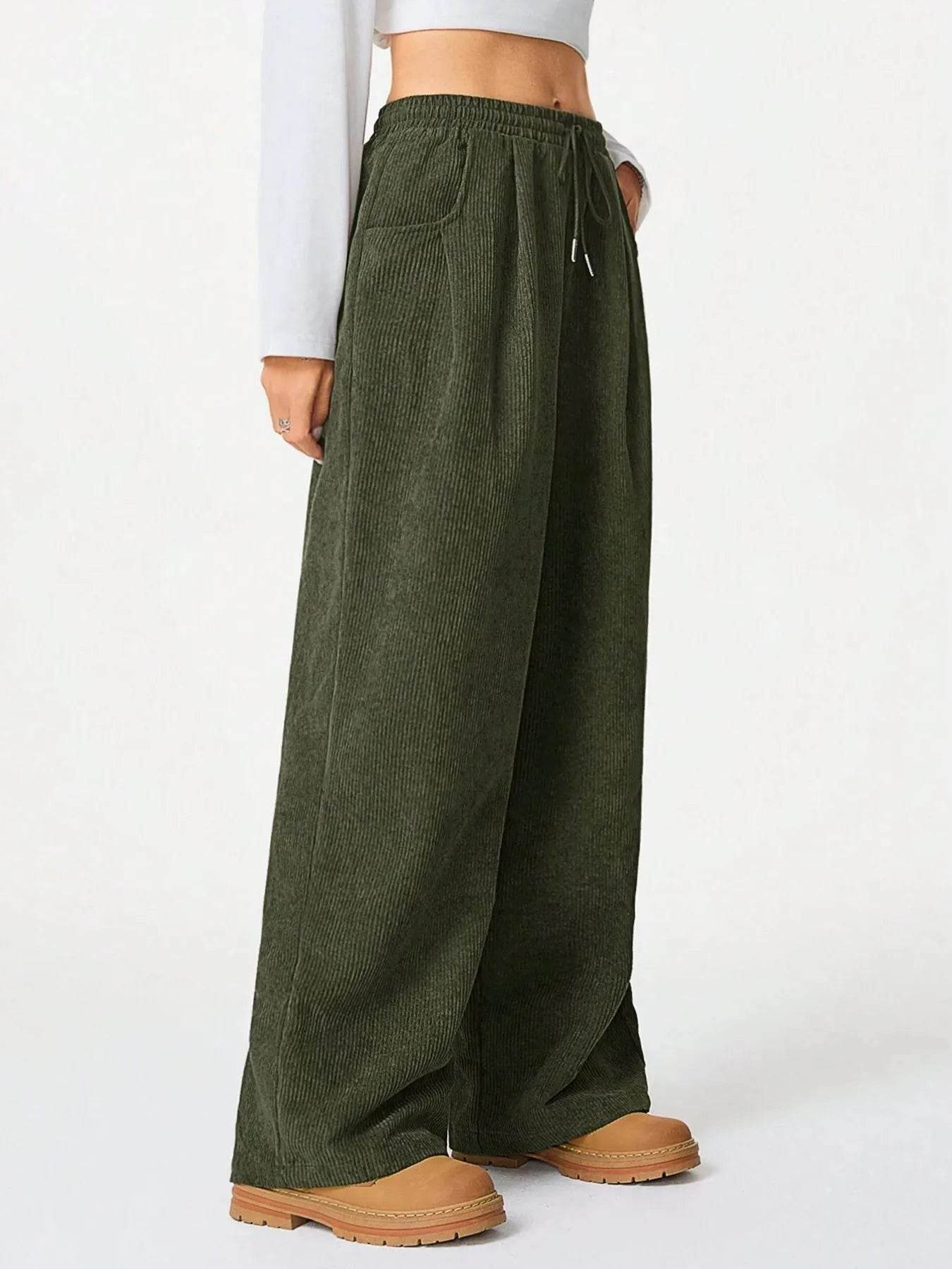 Drawstring Wide Leg Pants Trendsi d22ee3db-6551-4311-b766-15a52cc75630-Max-Origin