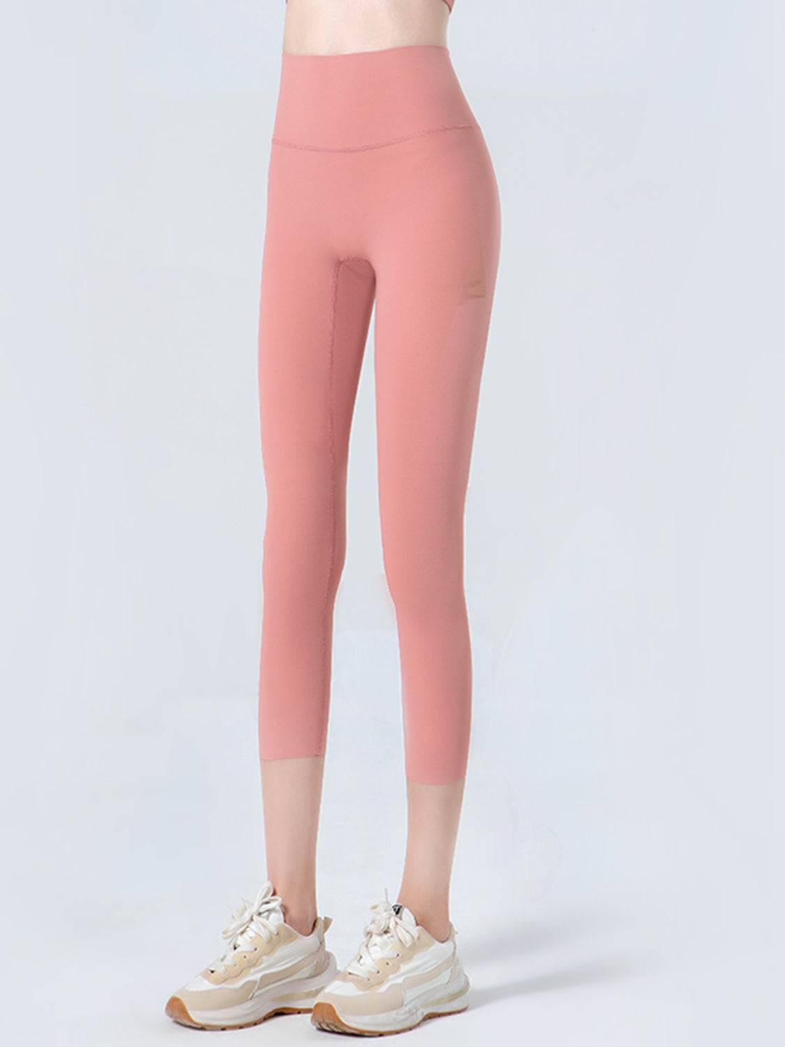 Wide Waistband Cropped Sports Leggings Trendsi d234162393d04c9b851c49de6f54d6db-Max