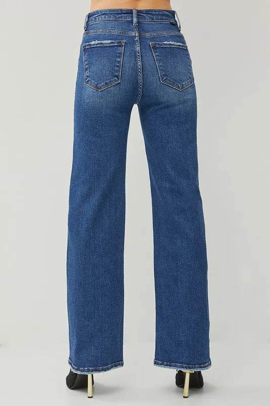 RISEN High Rise Straight Jeans Trendsi d24744b92429492d8c0e500fb5d5c281-Max-Origin