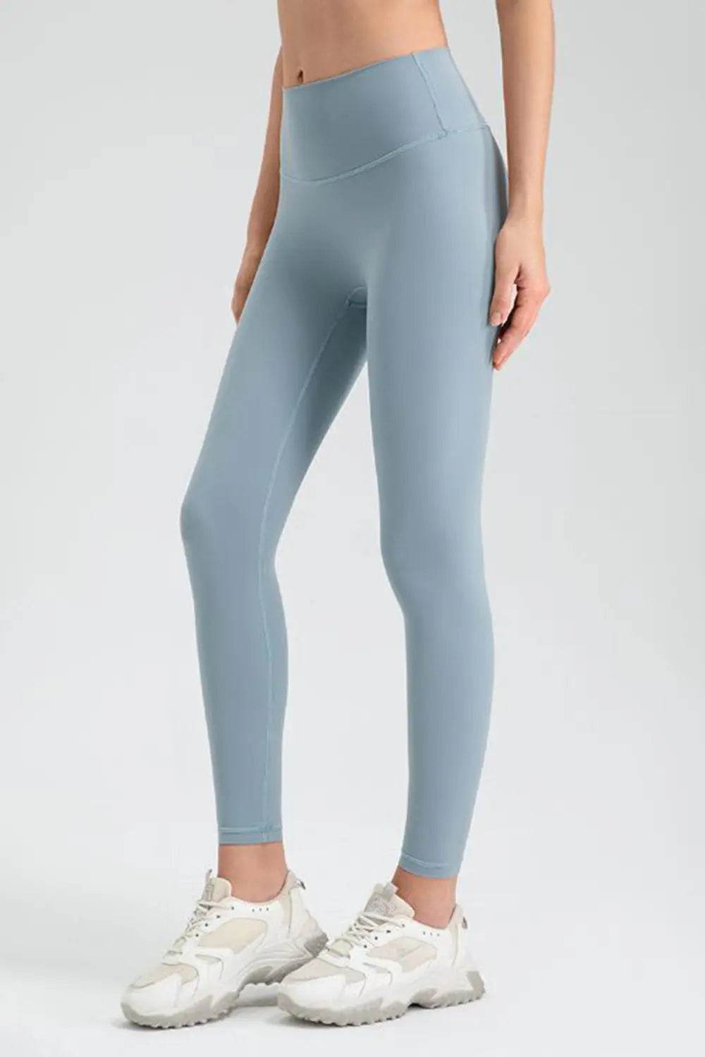 Wide Waistband Sport Leggings Trendsi d27288eb09a84d3db75e2e5e6e7a8c25-Max