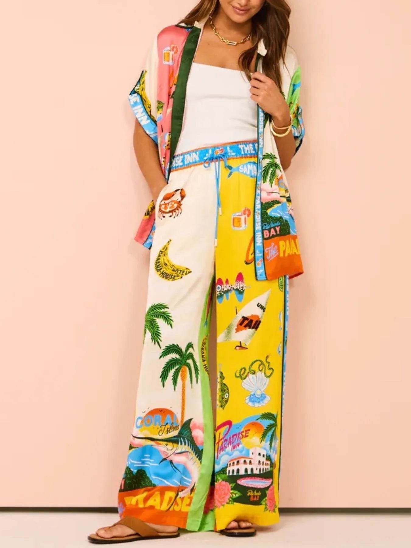Printed Half Sleeve Shirt and Wide Leg Pants Set Trendsi d2a11d75-e5a4-486c-bdaa-49b76bf33106-Max-Origin