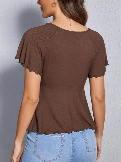 Surplice Short Sleeve T-Shirt Trendsi d3527790-a611-4c65-9ec4-2212c0b296c1-Max-Origin