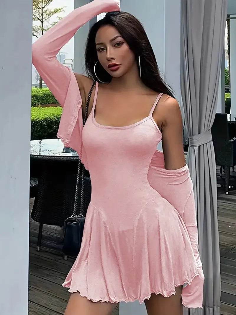 Long Sleeve Crop Top and Cami Dress Set Trendsi d39bfb95-fade-449b-b178-130397007426-Max-Origin