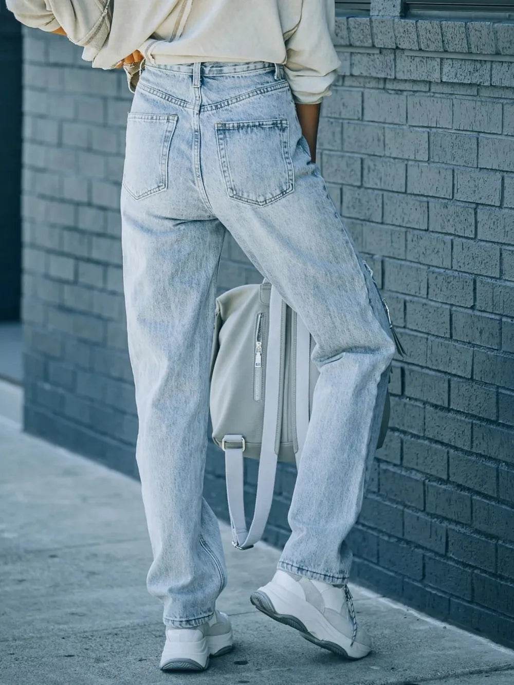 Distressed Asymmetric Waist Jeans Trendsi d3af9013-a316-40d4-8fda-4bd7e70d6322-Max