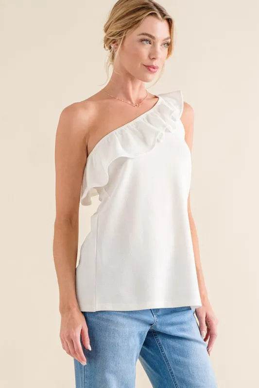 And The Why Ruffle One Shoulder Sleeveless Tank Top Trendsi d3d34723392a4660b477f6a95e32decc-Max-Origin