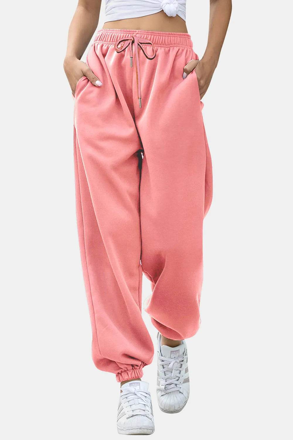 Elastic Waist Joggers with Pockets Trendsi d430dc9d-e825-4087-987e-a8cba82d7518-Max