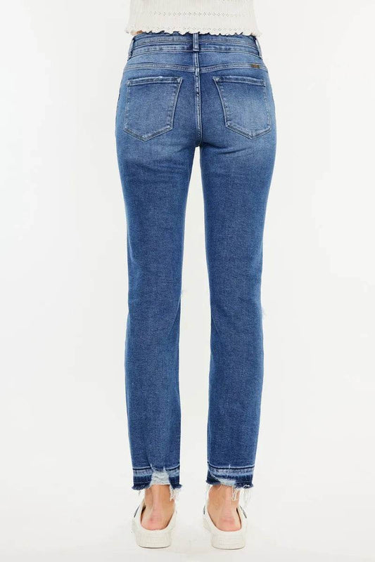 Kancan High Rise Distressed Slim Straight Jeans Trendsi d45f8ab709104190a5ad338a9ab8fdb3-Max-Origin