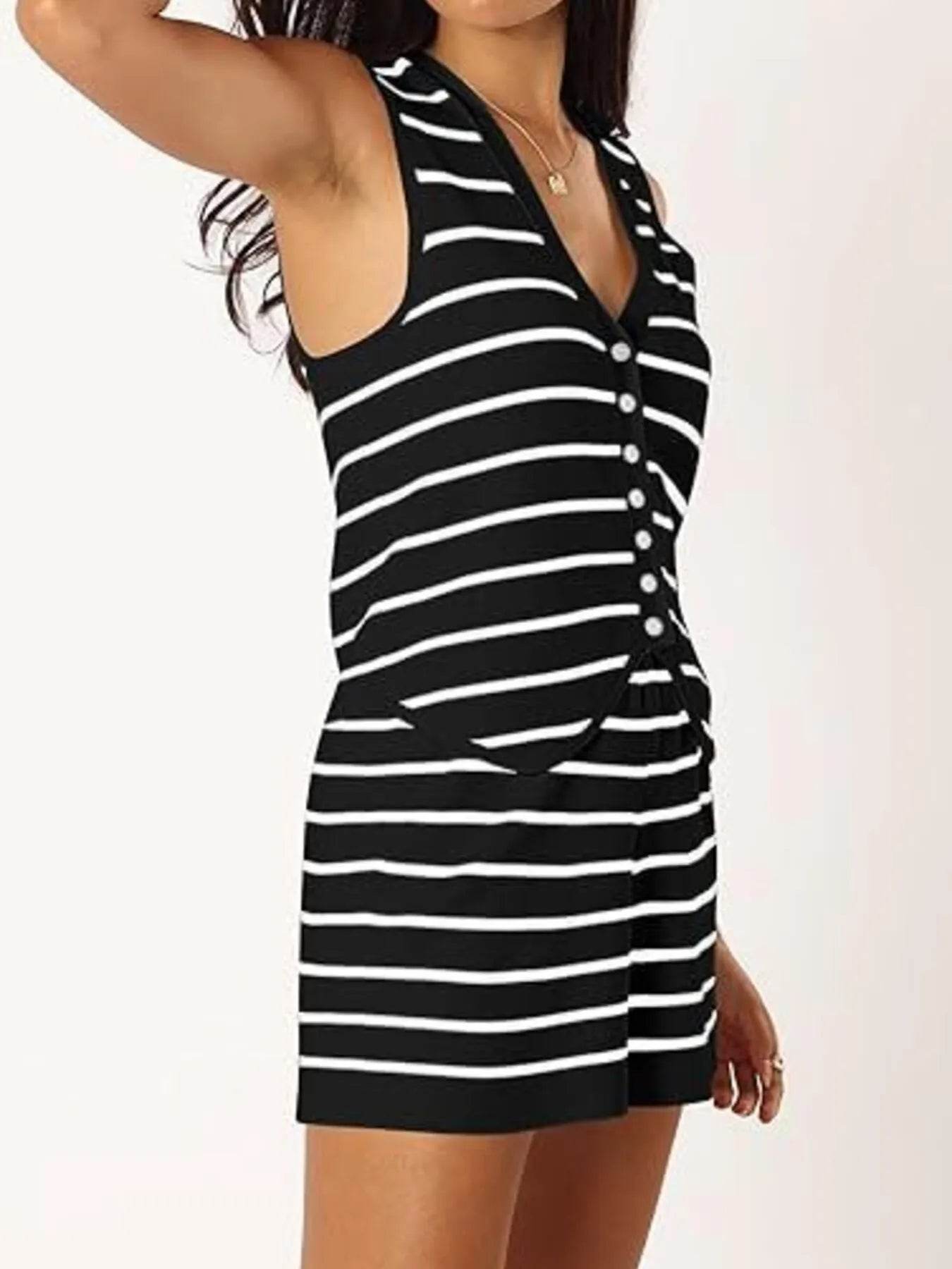 Striped Button-Front Vest and Shorts Set Trendsi d4aa41bca33e475580aa84525ac558e0-Max-Origin